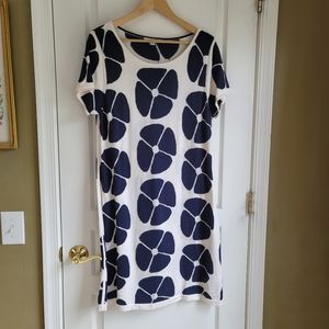 Boden flowered knit dress size 12R